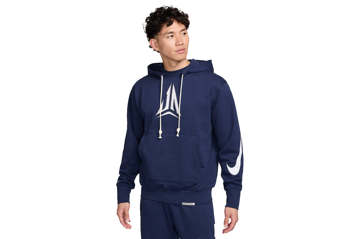 ジャDri-FIT プルオーバーパーカー ナイキ 【FN2988-410】 バスケ 長袖 上着 防寒 冬 2024/4/30★
