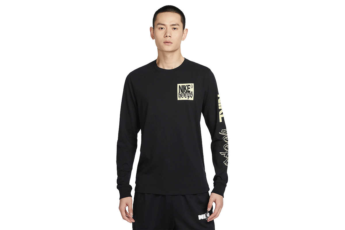 ロングスリーブ フィットネス Tシャツ ナイキ 【FQ4903-010】 バスケ 長袖 ロンt 2024/4/30 ▲■