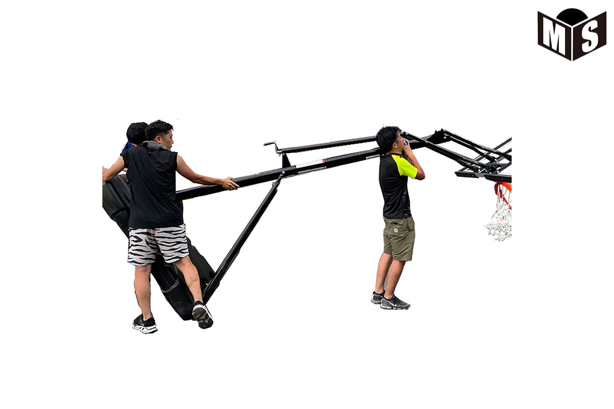 スポルディング SPALDING バスケットゴール 54インチプラチナムTFポータブル 屋外 ミニバス 一般【6C1564JP】※正規販売店※