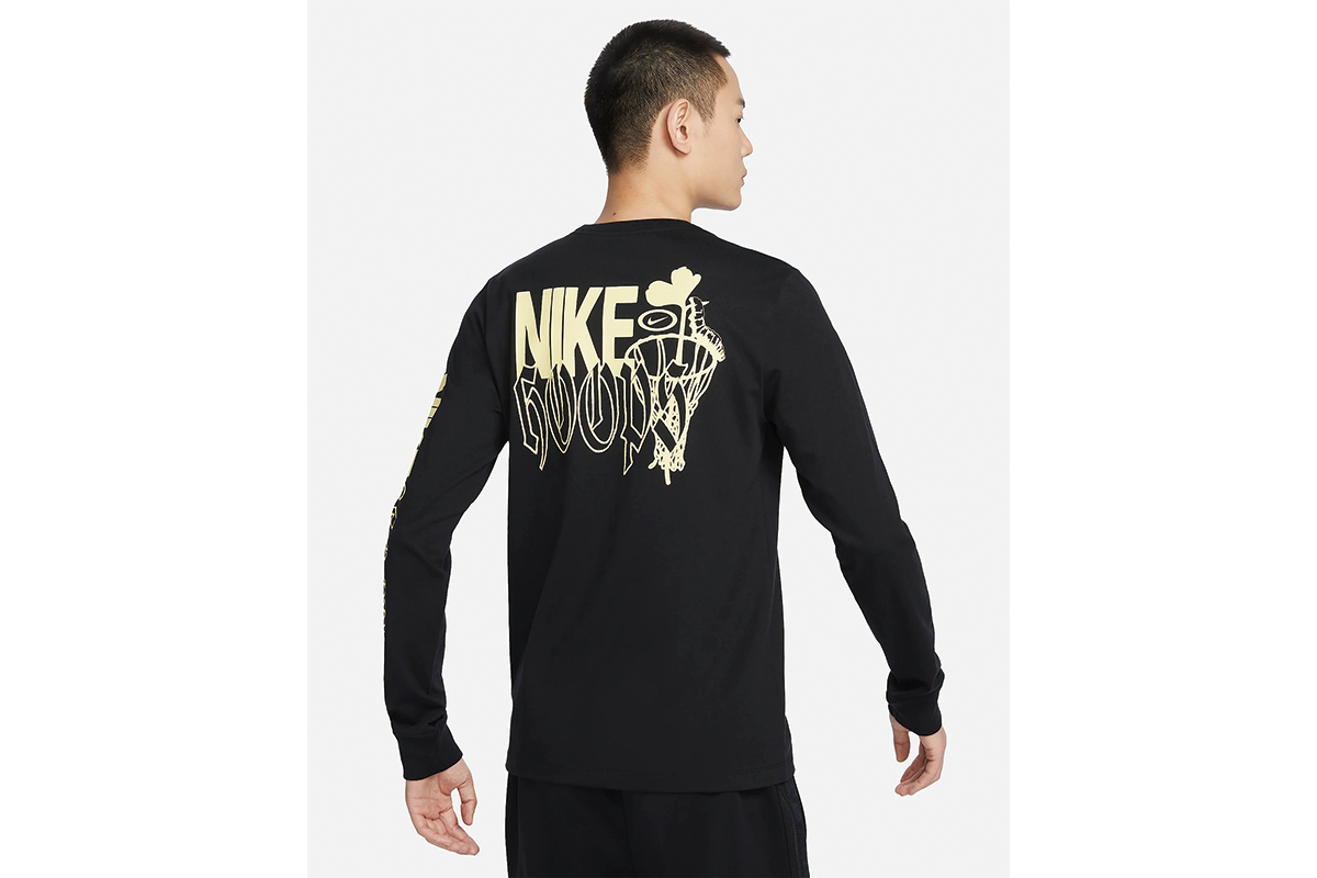 ロングスリーブ フィットネス Tシャツ ナイキ 【FQ4903-010】 バスケ 長袖 ロンt 2024/4/30 ▲■